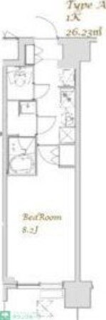 スプランディッド南千住の物件間取画像